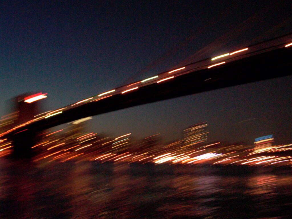 BBB, Brooklyn Bridge Blur, Brooklyn, NY, 2008