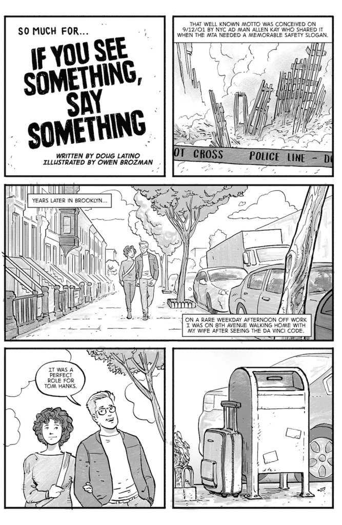 So Much for If You See Something, Say Something