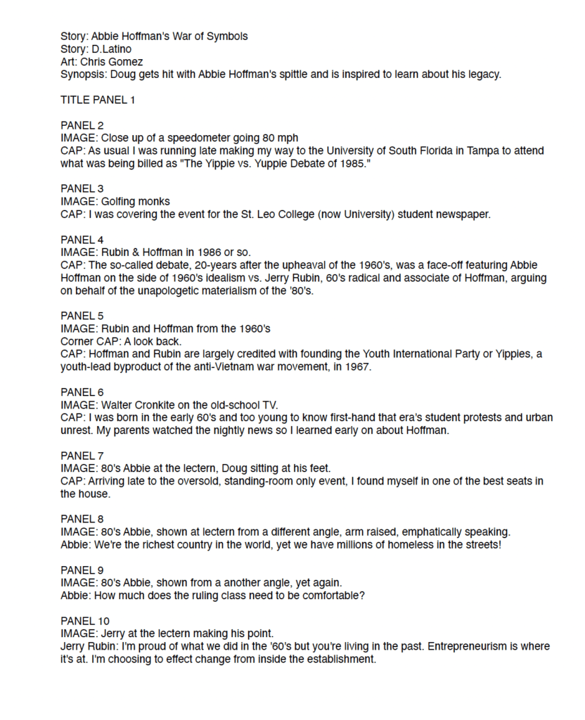 Abbie Hoffman's War of Symbols